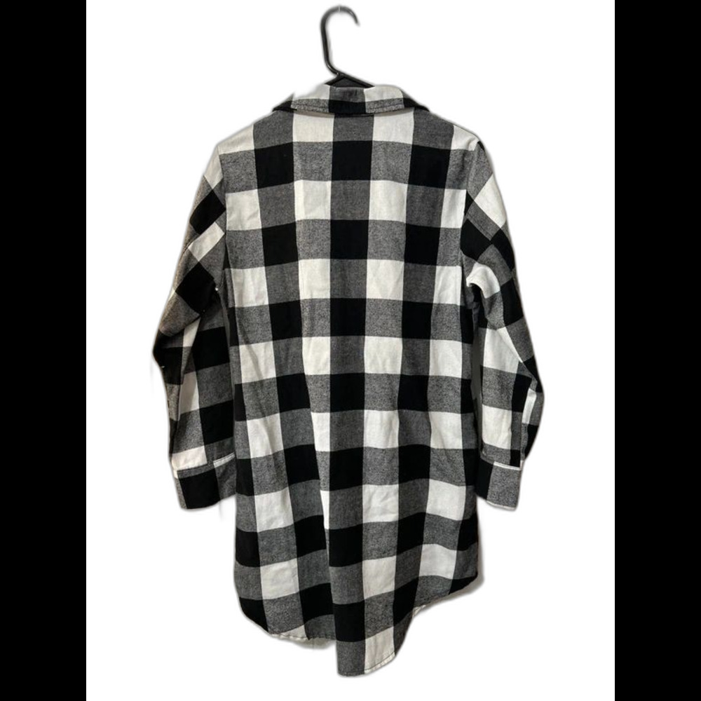 Plaid snap dress, S - Picture 2 of 3